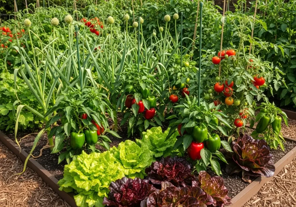 Successful garlic companion planting avoiding common companion planting mistakes with garlic